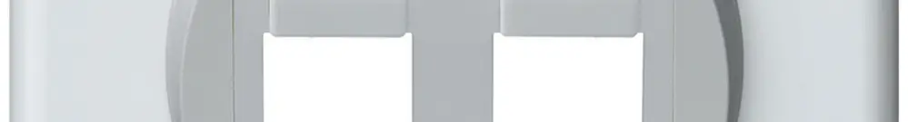 Kit de montage ENC origin oblique 2×Keystone 92×92mm blanc 