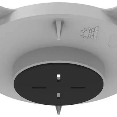 Elemento frontale Spotbox Mini Flex Ø80mm per calcestruzzo a vista grigio 
