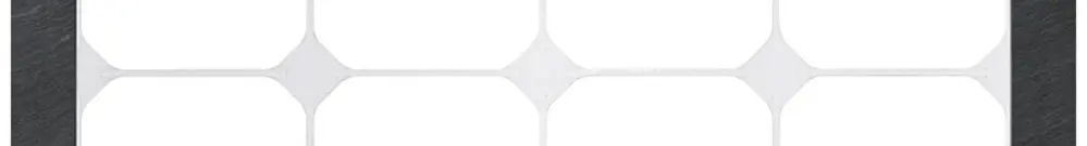 Cadre de recouvrement KAL.art 2×4 154×274mm ardoise noir 