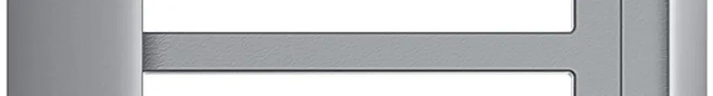 Telaio di copertura+supporto Sfera per 2 moduli grigio grafite 