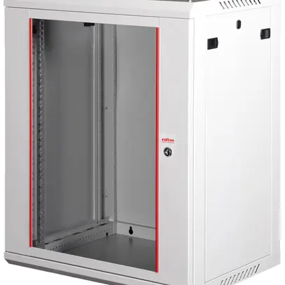 Alloggio a parete 19" ROLINE Basic Plus 600×912×450mm 18UA 1×porta acciaio gr 