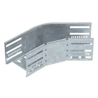 Gomito BET RB 45° 85×100mm acciaio zincato a caldo per immersione 