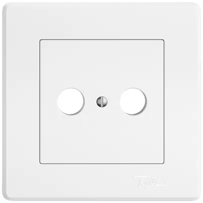 UP-Montageset EDIZIO.liv SNAPFIX® für Antennensteckdose ws 