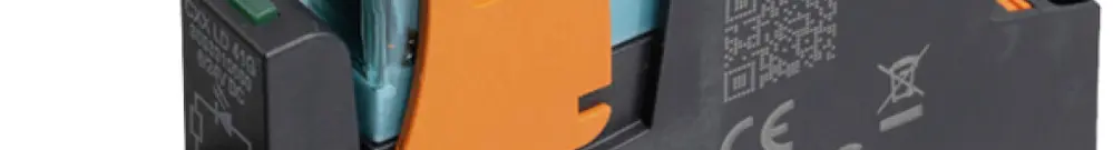 Relè WM CRIKIT P L/D 2CO 8A AgNi 19.2…26.4VDC LED raccordo a innesto RT II 