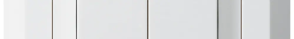 Pulsante INC kallysto.line 2×A-R/1P bianco 