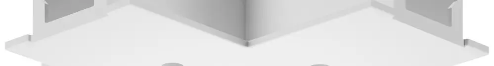 EB-Blindabdeckung Sylvania OneTrack X-Einspeiser Polycarbonat 148×148mm weiss 