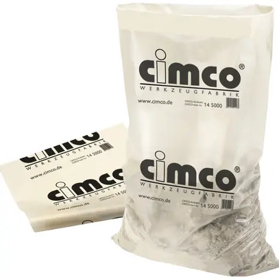 Sac de déchets lourds Cimco 500×800mm, 40L, PE, transparent 