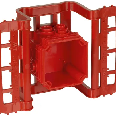 Scatola INC MT Crallo-Fly grd.I rosso con supporto di scatola 