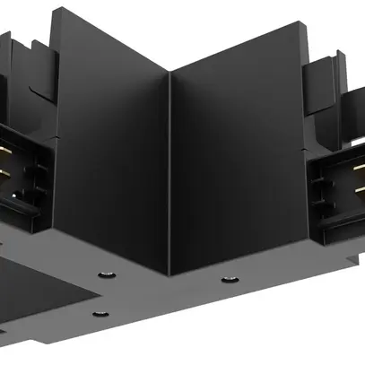 Raccordo a T Sylvania Lytespan H trifase nero interno sinistro 