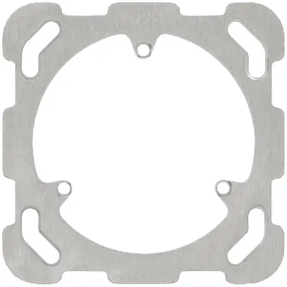 Plaque de fixation Hager 1×1 