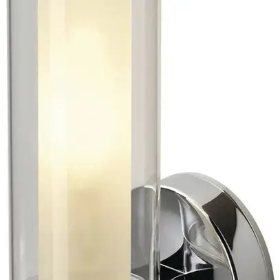 Applique SLV WL 105 E14 40W IP44 235×110×95mm chrome/verre 