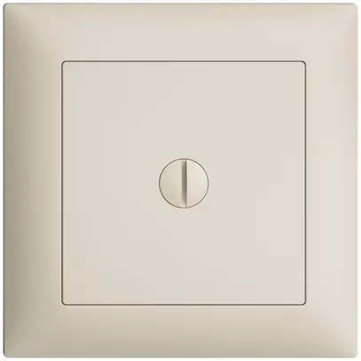 Plaque d'obturation EDIZIOdue crema 