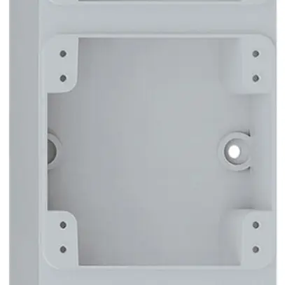 Boîtier AP Hager robusto 3×1 276×86mm gris 