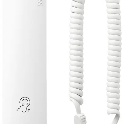 Combiné téléphonique Siedle indépendant du système matière synthétique blanc 