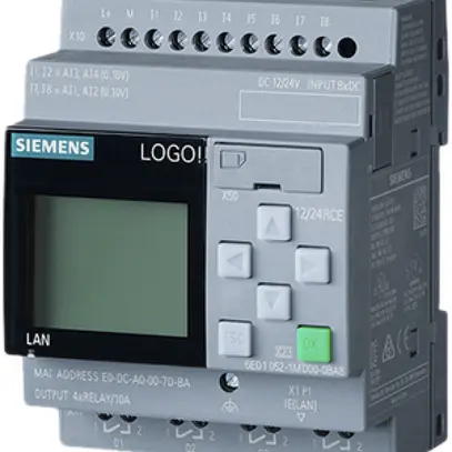 SPS-Logikmodul Siemens LOGO!8.3 12/24RCE, 8DE(4AE)/4DA 