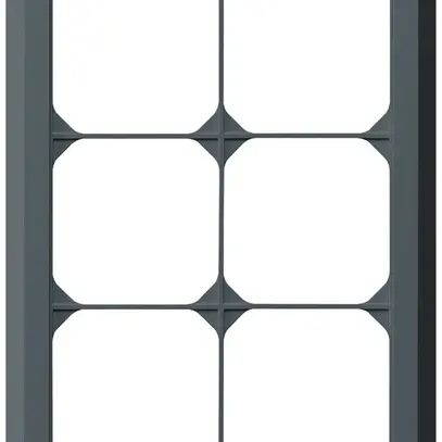 Cadre de recouvrement ENC kallysto.line 3×2 anthracite 152×212mm 