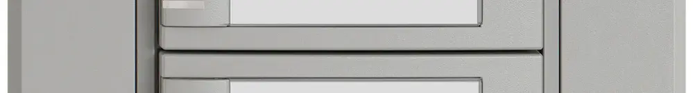 Poussoir KNX RGB ENC EDIZIO.liv SNAPFIX® capteur temp.RGB-LED étiqu.4×com.1T grc 