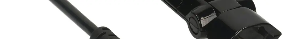 Cavo d'apparecchio MAX HAURI T12/C13 Clip-Clap Td 3×0.75mm² 2m nero 