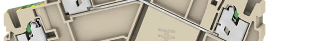 Durchgangs-Reihenklemme WM S3T 2.5mm² 24A 800V Feder 2×3 TH35 be 