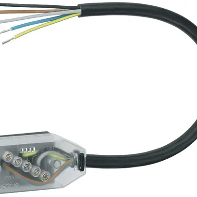 Scatola L1-L2-L3-N-PE per cavo piatti 10A cav.300mm 