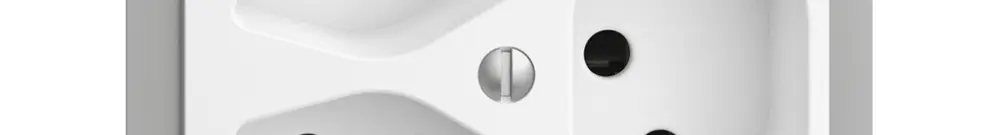 Prise INC EDIZIOdue 3×T13 blanc 