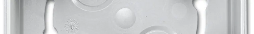 Scatola AP Busch 6131/39, per rilevatore di presenza, argento 
