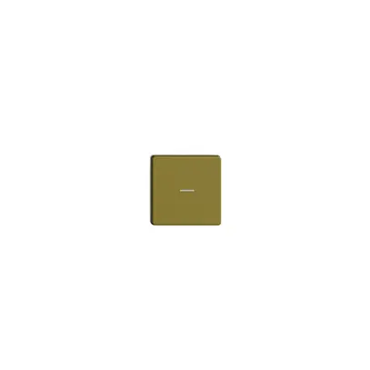 Pulsante 1/4 INC Edue Wiser simbolo - (meno) olive 