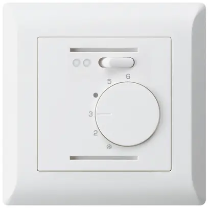 Termostato ambiente INC kallysto.line bianco per riscaldamento pavimento 
