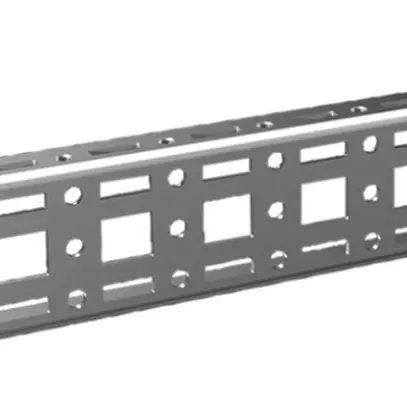 Châssis de montage Rittal VX 8619.700 275×39×14mm barre gris 4pcs 