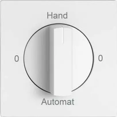 Interruttore rotativo EDIZIO.liv SNAPFIX® manopola 2/1L 0-Hand-0-Auto bi 