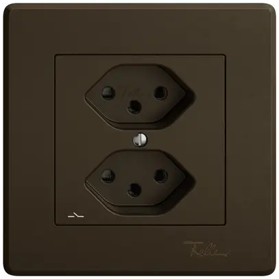 Presa INC EDIZIO.liv SNAPFIX® 2×T13 1×S ma 