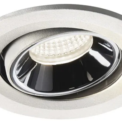 Downlight LED INS SLV NUMINOS MOVE S, 8.6W 250mA 750lm 4000K 20° bi/cro 