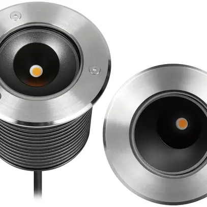 Luminaire de sol LED INC THUNDER 230V 15W 640lm 2700K IP67 noir/acier 