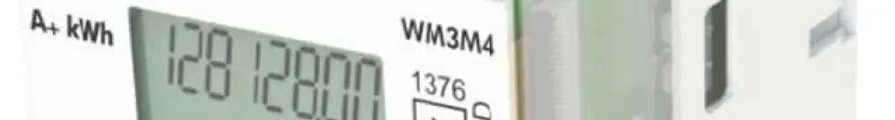 Compteur d'énergie numérique AMD ISKRA 3 phases MID 80A bidirectionnel port IR 
