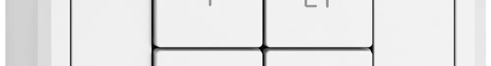 Regolatore DALI AP EDIZIO.liv Wiser SNAPFIX® 1 scena 4 tasti bi 