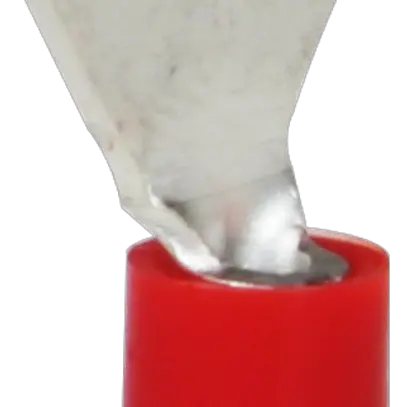 Capocorda ad anello Mischke IR M5 0.5…1.5mm² Cu-stagnato isolato rosso 