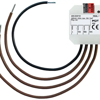 Attuatore-commutatore KNX INS MDT AKK-03UP.03 3-can 10A 230V 