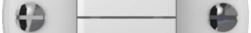 Montageset Classic zu Storenschalter/-taster 1-Kanal, ZE, weiss 