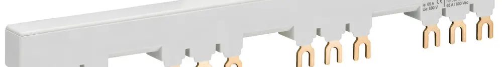 Peigne de raccordement ABB PS1-4-2-65, p.4×MS116/MS132+1UM 3L 65A 230.5mm à vis 