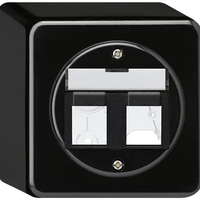 Kit de montage AP basico Q pour module MM noir 