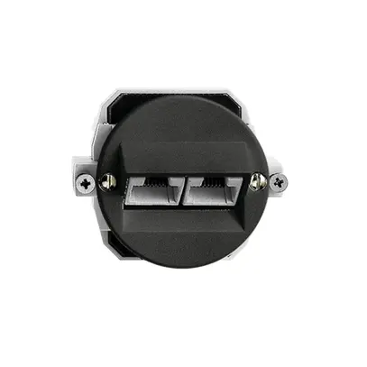 Presa INC 2×RJ45/u 4P sep. nero ITplus P 43mm 
