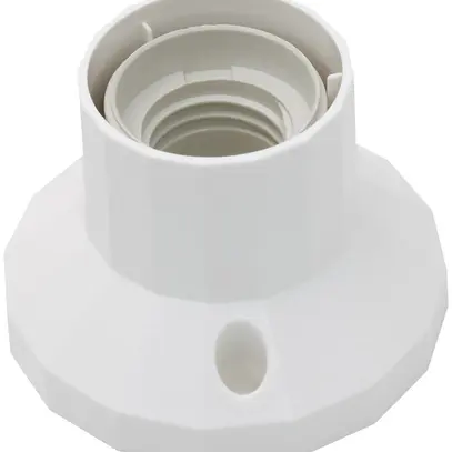 Portalampada per soffitto E27 bianco 