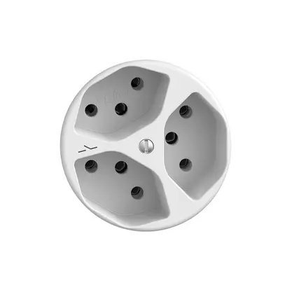 Disque frontal 3×T13,S STANDARDdue blanc 