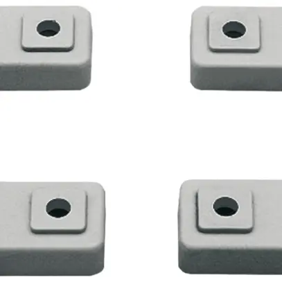Kit de fixation au mur Hager Orion.Plus matière synthétique 4 pièces vis M6×12 