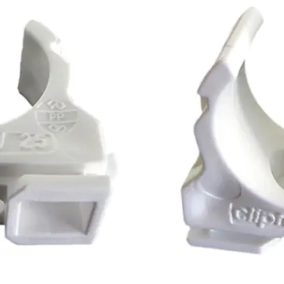 Bride de serrage PLICA Clipfix UV M20 blanc 