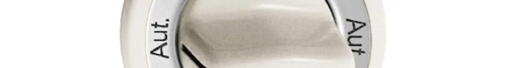 Kit frontal Auto-Main-Auto-Main pour interrupteur rotatif blanc 