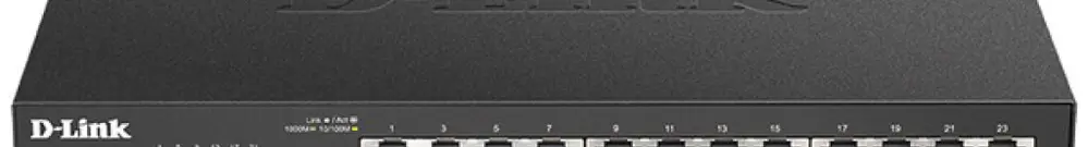 Switch D-Link DGS-1100-24V2/E, 24-port smart managed Layer2 Gigabit 