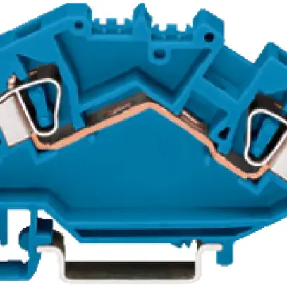 Borne de passage WAGO 6mm² bleu 