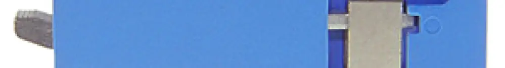Borne de conducteur neutre WZ 6mm² M3 bleu clair 