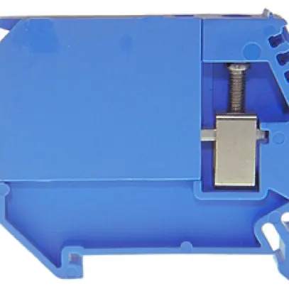 Morsetto di conduttore neutro 6mm² M3 blu chiaro 
